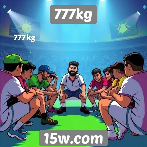 Comunitário de jogadores no 777kg